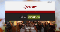 Desktop Screenshot of cafeconor.com